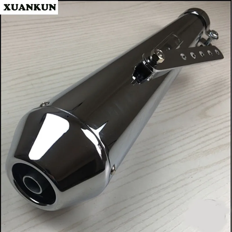 XUANKUN 400 SR винтажный мотоцикл модифицированный Нортон выхлопная часть бесшумный |