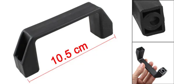 UXCELL горячая Распродажа черный ящик для шкафа пластиковая ручка ящиков шкафов