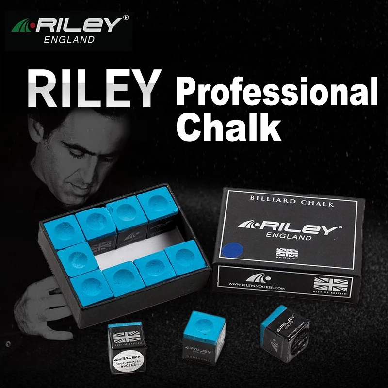 Профессиональный маслянистый биллиарный Мел RILEY синий биллиардный зеленый для