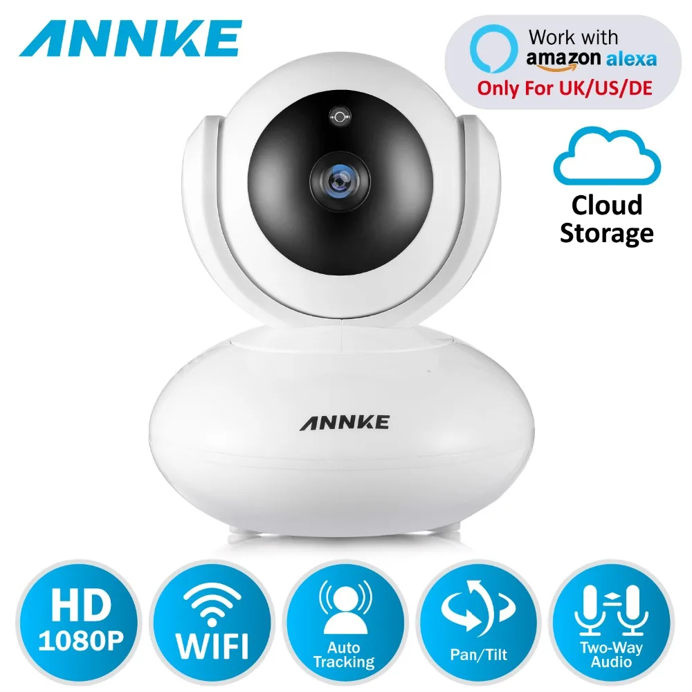 ANNKE новая распродажа 1080 P FHD IP беспроводная камера видеонаблюдения двухстороннее
