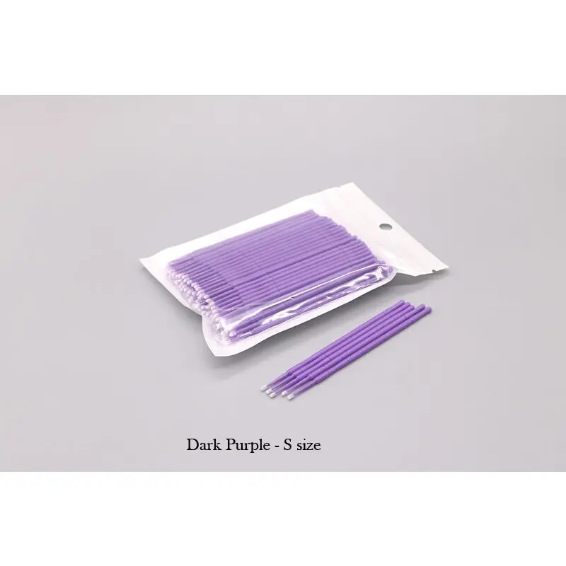 100 шт. microblading Micro Расчёски для волос тампон безворсовой татуировки перманентный