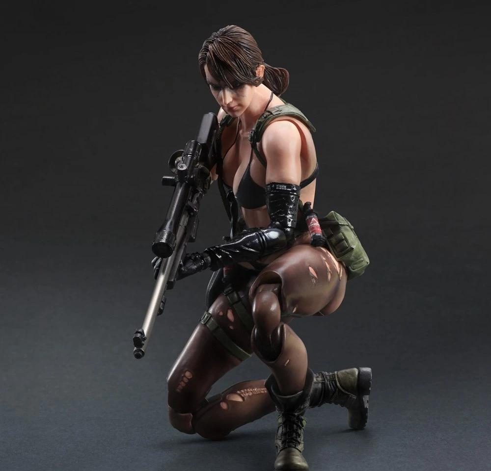 Gioca Arts Kai Metal gear Solid 5 Il Fantasma Dolore Tranquillo veleno di Serpente 25 см ПВХ фигурка для Bambini Brinquedos |