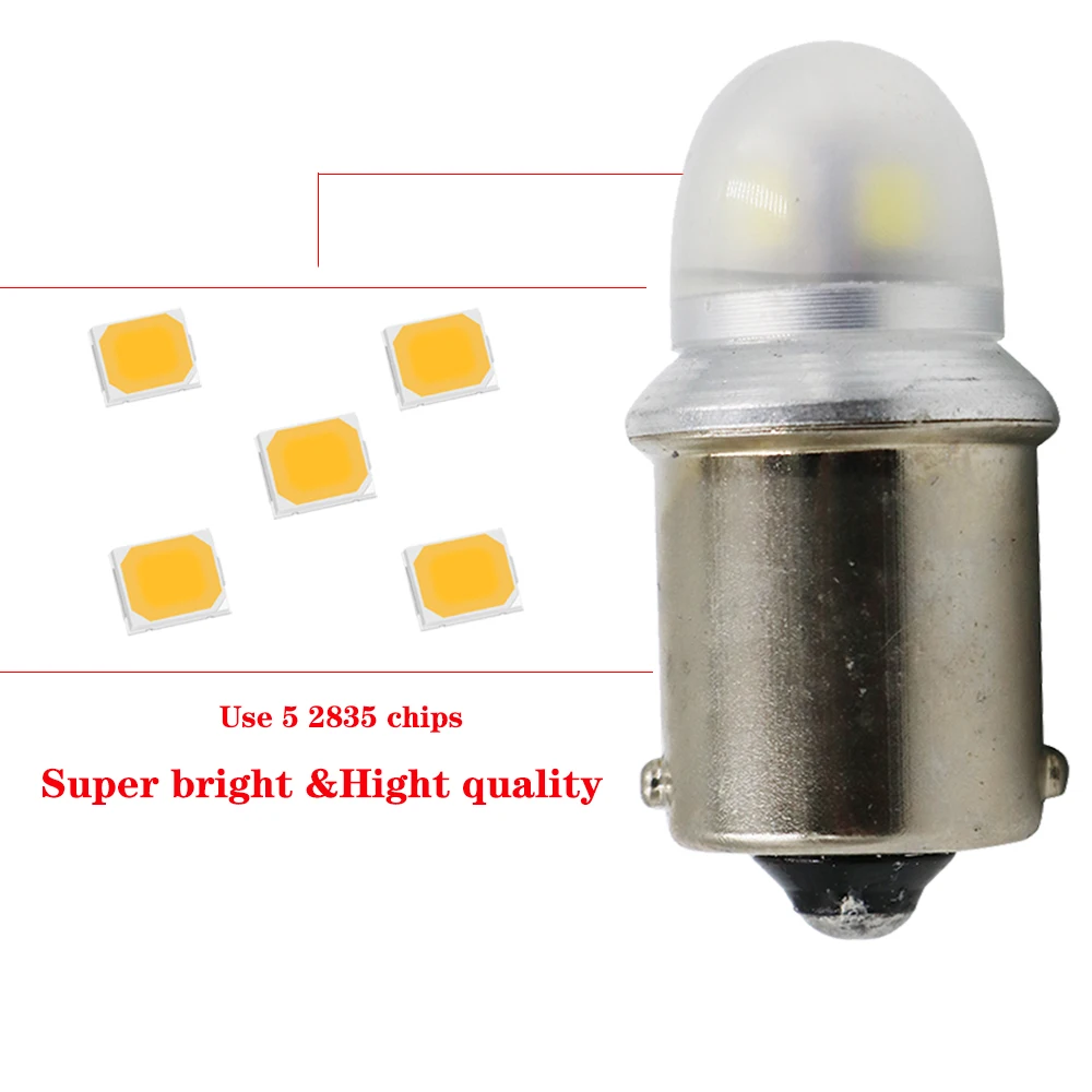 YSY 50PCS p21w led car Bulb P21/5W 1156 ba15s 1157 bay15d S25 white DRL Reverse Brake Turn Signal Vehicle Lights DC12V | Автомобили и