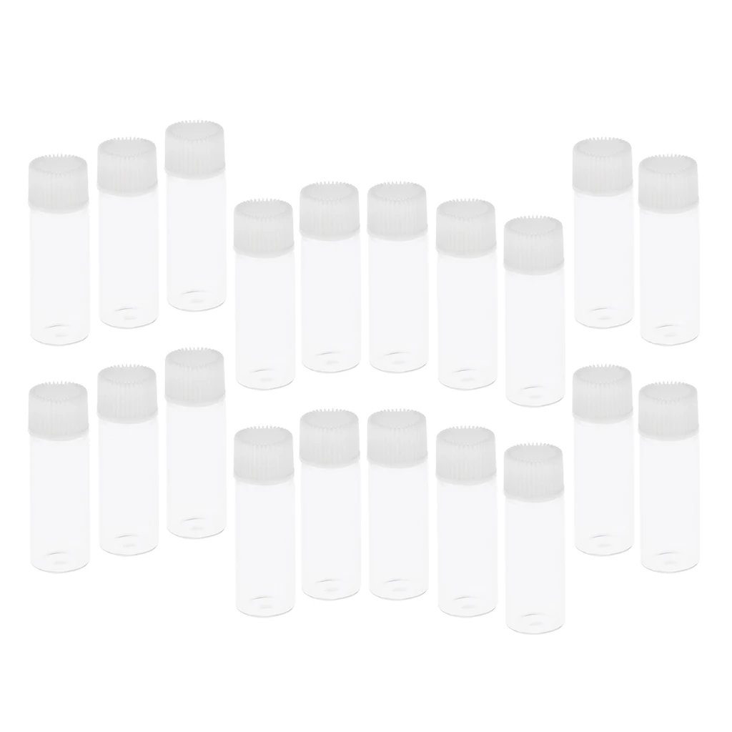 Эфирные масла пробные бутылки 20 шт 5 мл масляные для эфирных масел с отверстием