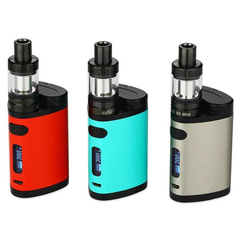 100% новый набор вейпа Eleaf Pico Dual TC 200 Вт с пико двойной бокс мод и MELO 3 Mini атомайзер 2 мл