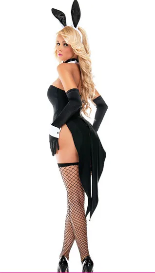 Новое поступление нижнее белье трико в виде зайчика боди платье Cospaly Bunny Girl