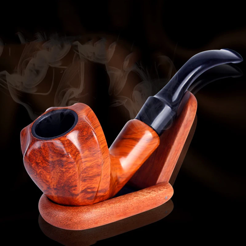 Курительная трубка с фильтром из смолы Классическая кривая курительная для