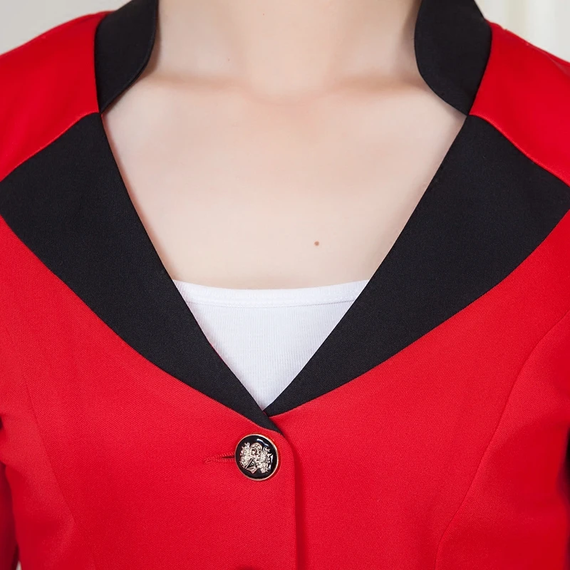 Комбинезоны для отеля осенне зимняя одежда женщин менеджеров кассеров