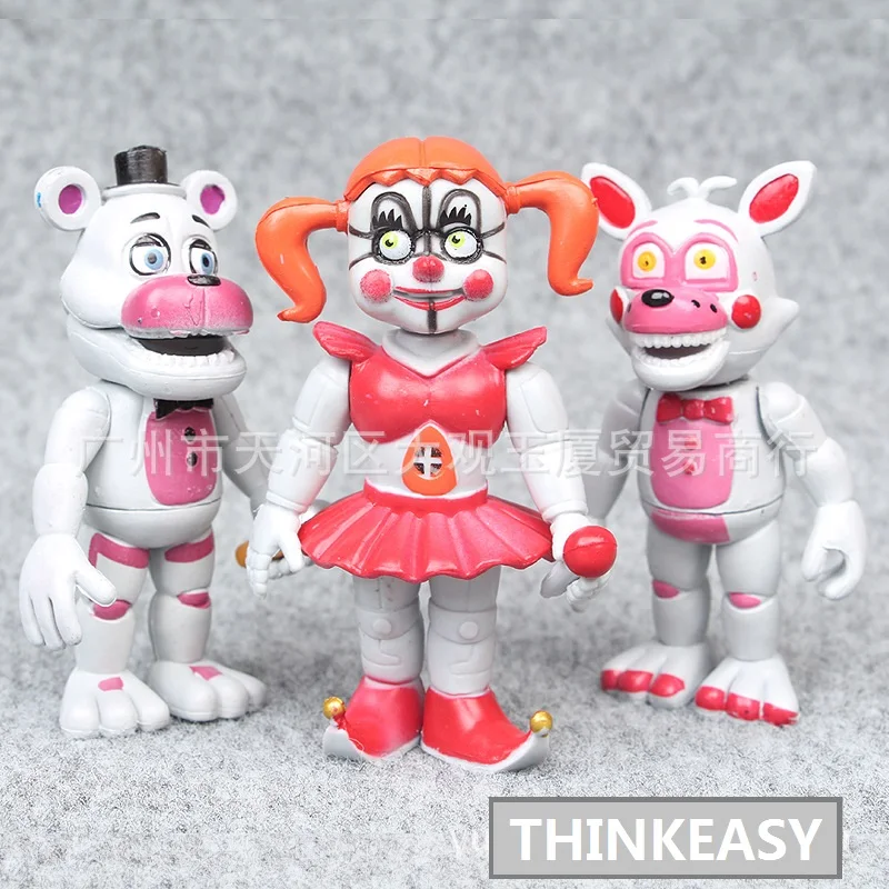 Фигурки героев мультфильма ThinkEasy из 6 предметов пять ночей | Игрушки и хобби
