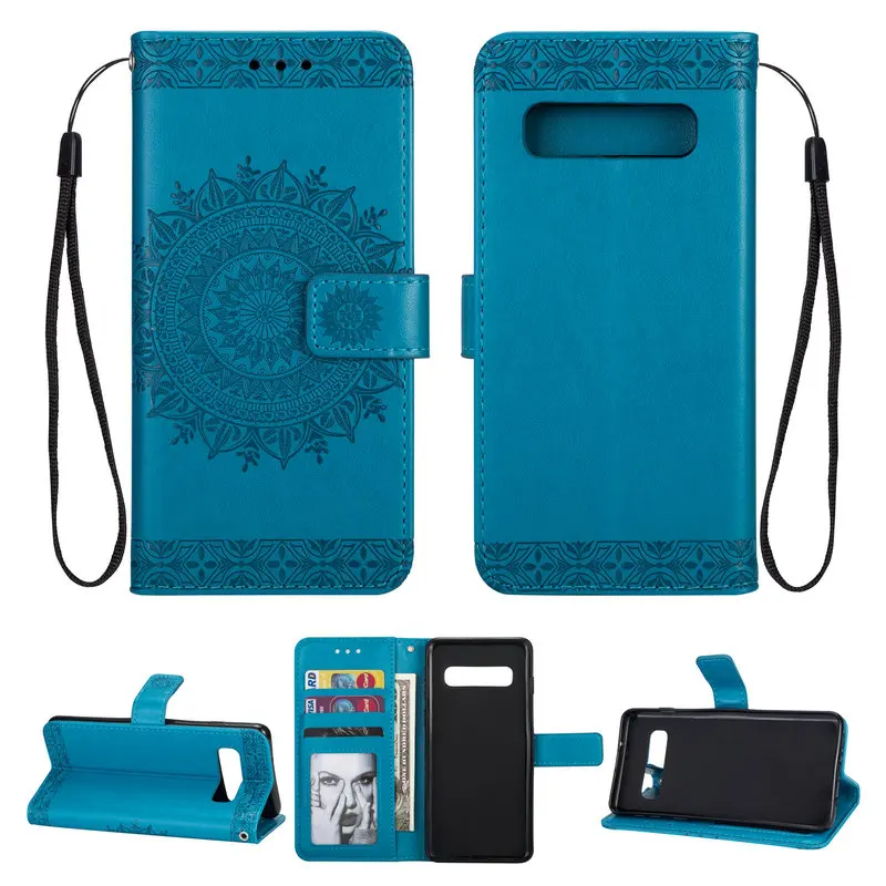 Чехол книжка Totem для Samsung Galaxy S10 чехол Coque S10Plus кожаный кошелек с отделением 10S S10E +