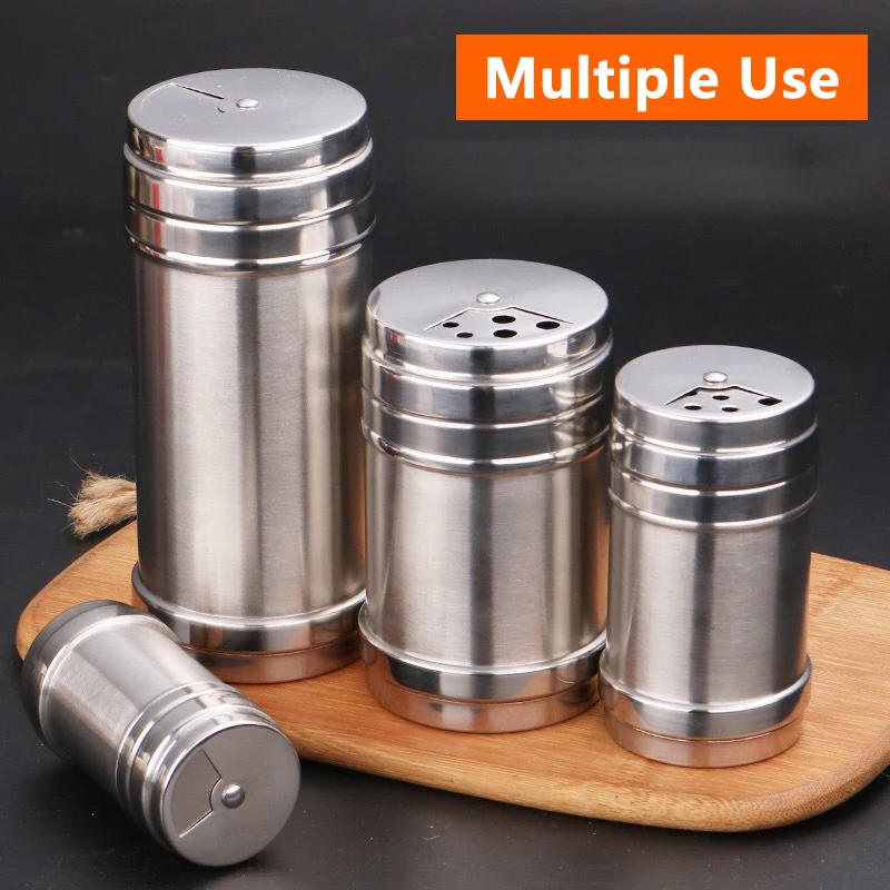 Кухонная бутылка для специй и трав из нержавеющей стали емкость 250 мл зубочисток