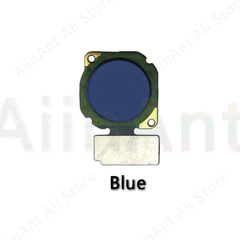 Blue Кнопка возврата домой сенсорный ID отпечатков пальцев шлейф датчика гибкий кабель для Huawei Mate 10 Lite сенсор отпечатков пальцев Flex - Цвет: Blue