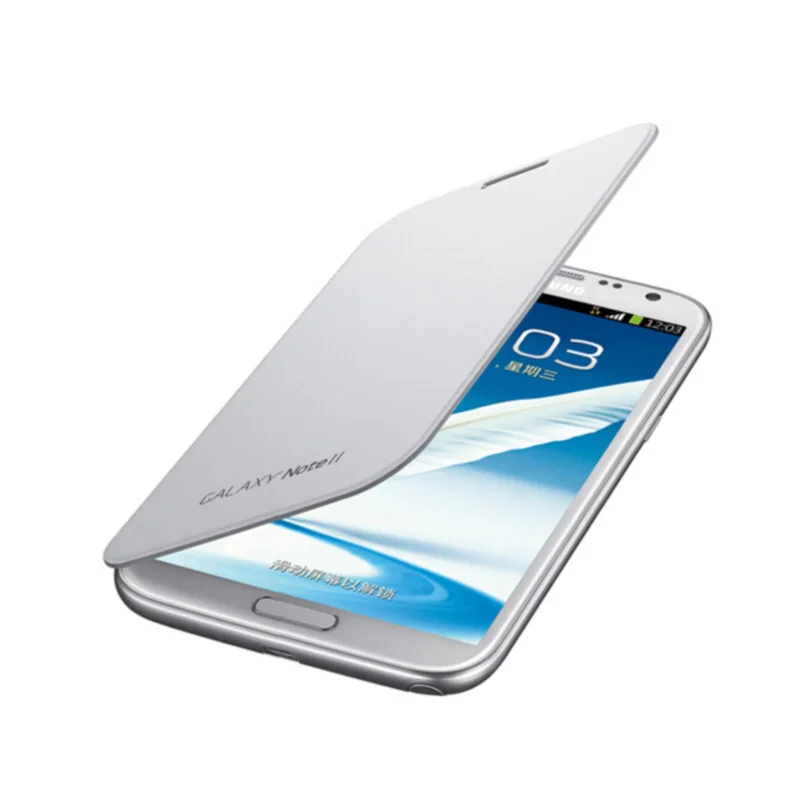 Чехол для samsung Примечание 2 Note2 N7100 задняя крышка с Батарея Корпус Функция Note II флип чехол