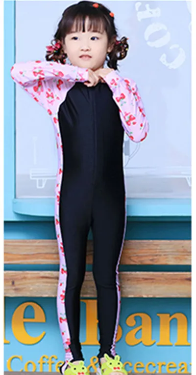 Детский слитный купальник с длинным рукавом на Возраст 3 10 лет|boys swimwear one piece|kids