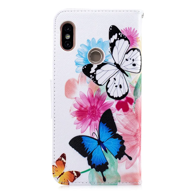 Кожаный чехол-книжка из искусственной кожи чехол для Xiaomi mi A1 A2 Lite Red mi 8 8A 7 7A 6 6A Note 8T Note 5, 6, 7, K20 Pro 4 4X чехол-портмоне с функцией подставки чехол для телефона