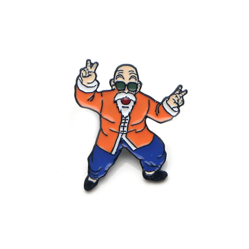 L3221 Dragon Ball Z эмалированные булавки броши мультфильм креативная металлическая брошь булавки Джинсовая Шляпа значок воротник ювелирные изделия 1 шт