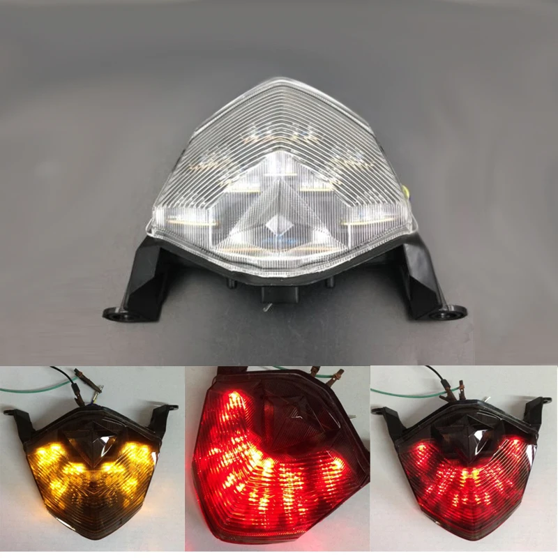 Светодиодный задний стоп сигнал для мотоцикла Kawasaki Z750 Z1000 2007 2013 Ninja ZX10R 2008 2010 ZX6R 2009