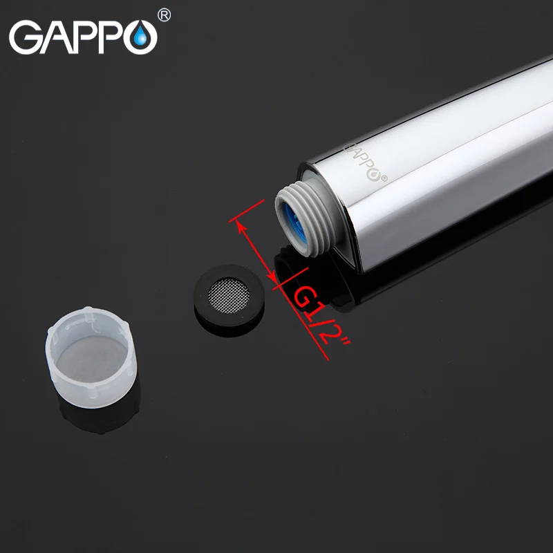 GAPPO насадка для душа под давлением Душевая экономии воды хромированный Душ