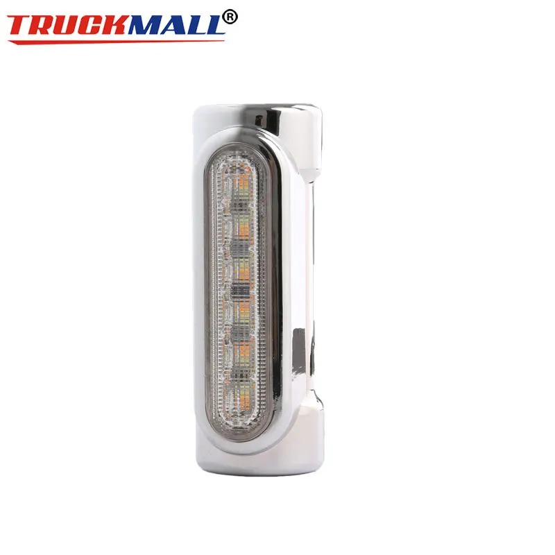 Chrome&ampBlack For Crash Bars for Motorcycle Touring Bikes Highway Bar Switchback Driving Light White turn Amber |