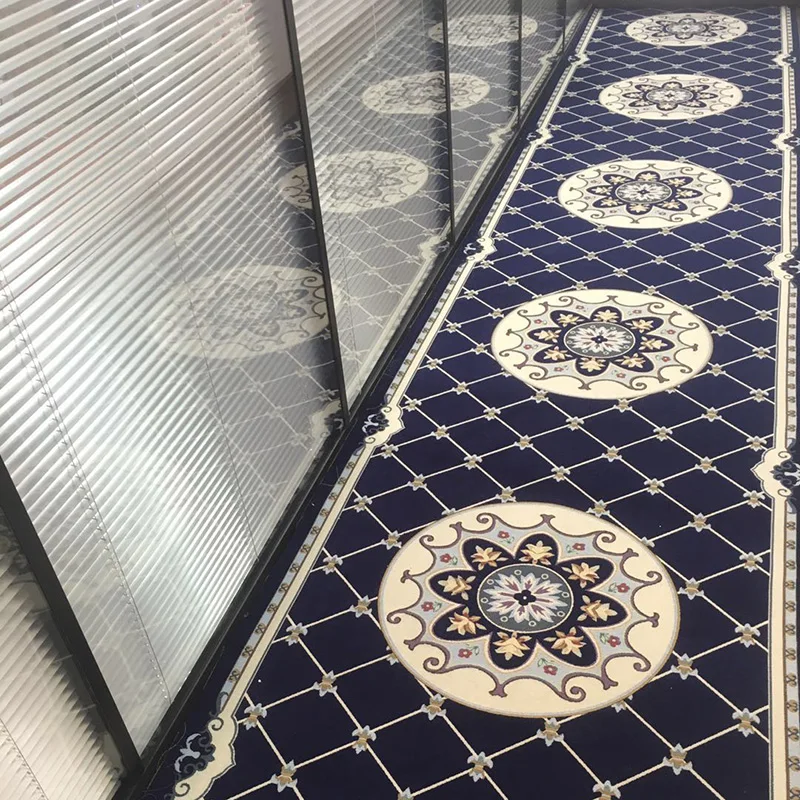 구매 복도용 긴 사이즈 러너 카펫, 웨딩 계단 통로 복도 러그 호텔 그라운드 매트 거실 홈 인테리어 바닥 매트