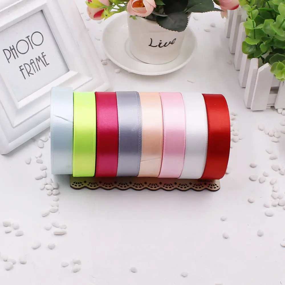 20 мм Широкий Свадебный ремесленный ленточный ремешок продается за 1 рулон (25