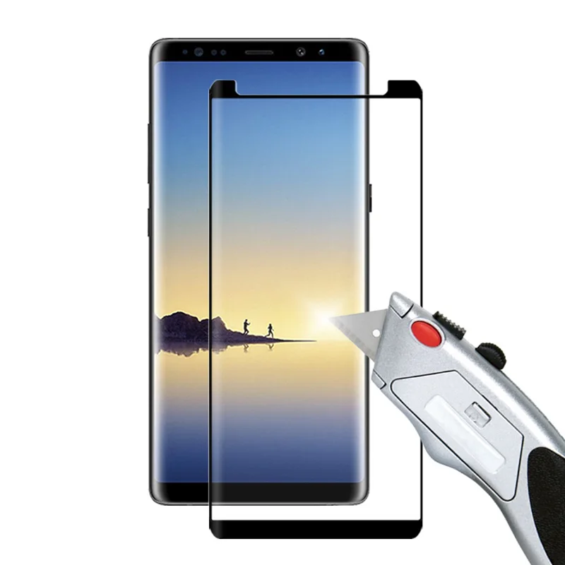 YKSPACE 4 цвета 3D изогнутые прозрачные 9H для экрана из закаленного стекла Samsung Galaxy S8 S9
