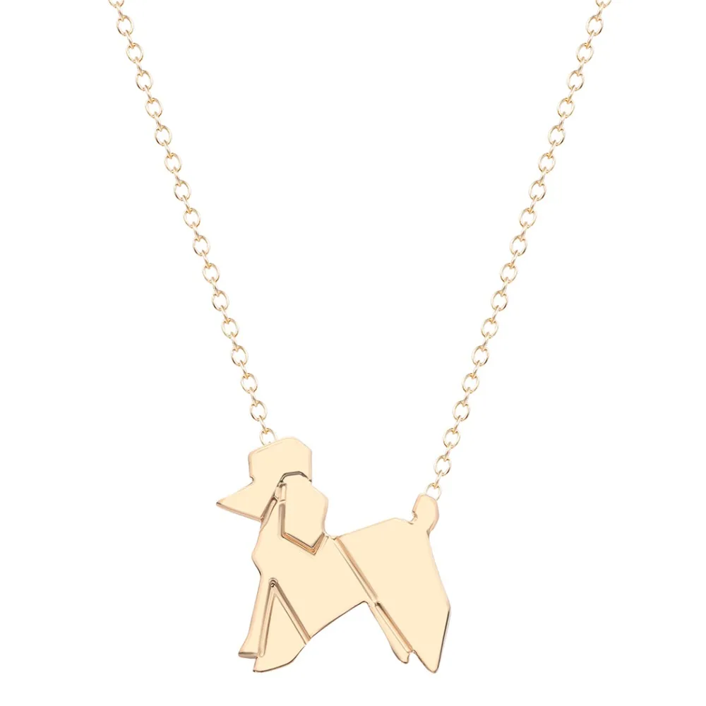 Женское Ожерелье в виде пуделя с собакой|animal necklace|poodle necklacebirthday gift |