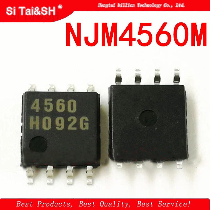 10 шт. NJM4560M 4560 SOP 8 NJM4560 4560M SOP8 двойной операционный усилитель оригинальный
