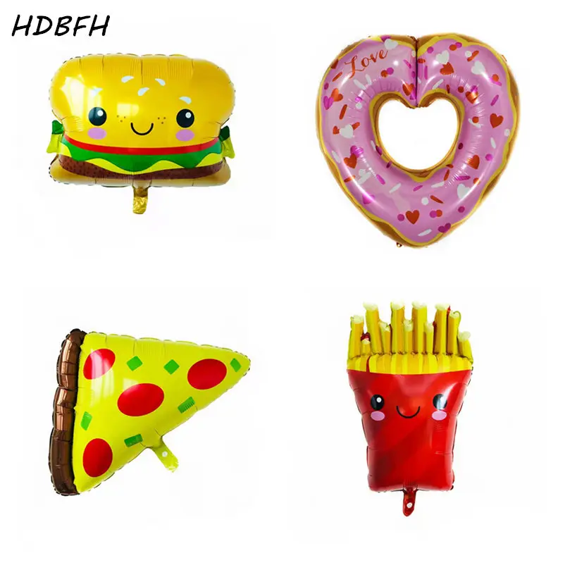 HDBFH новые формы пончики попкорн десерт алюминиевые праздничные воздушные шары