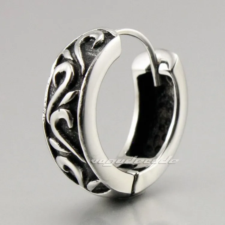 Стильные мужские серьги из нержавеющей стали 316L G004 (2 шт.)|earring post|earrings lightearring men |