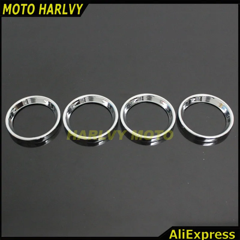 Chrome Speedometer Gauges Bezels Horn Cover For Electra Street Road Glide | Covers &amp Ornamental Mouldings