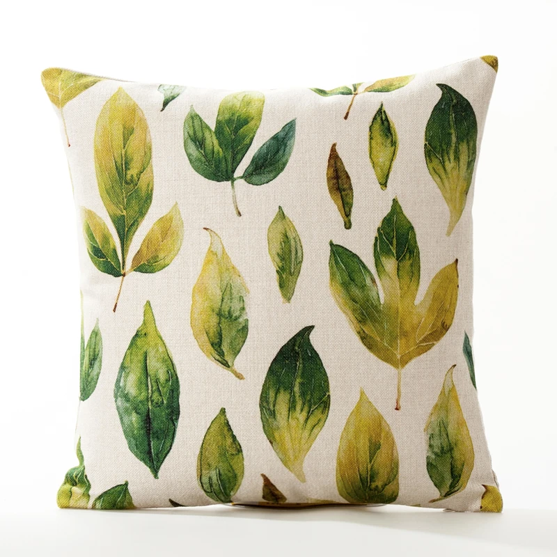 Оптовая продажа льняная наволочка с цветочным принтом винтажная розами и