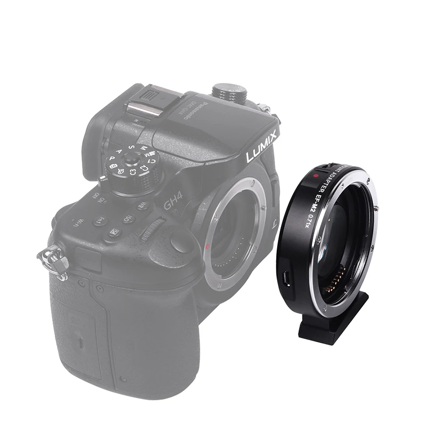 Адаптер для объектива Turbo Viltrox EF M2 0.71X усилитель пониженной скорости AF Автофокус