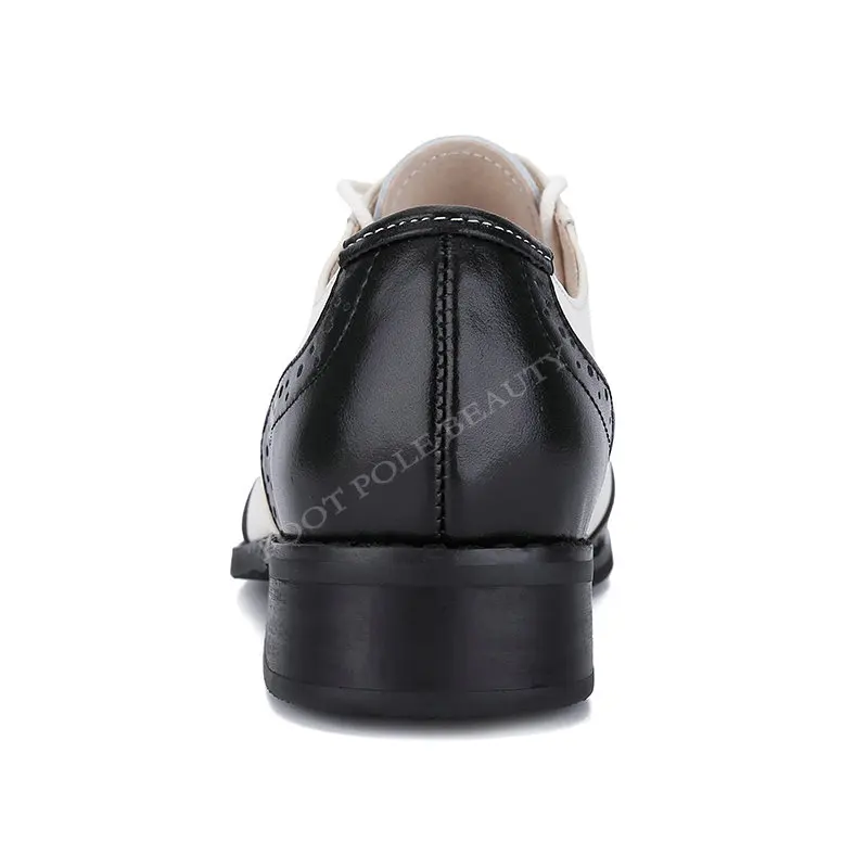 Мужские оксфорды из натуральной кожи на шнуровке повседневная обувь плоской