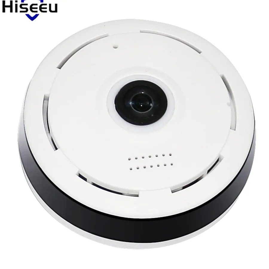 Hiseeu Мини CCTV Камера HD 1 3 мегапикселей 360 градусов эндоскопа полный вид
