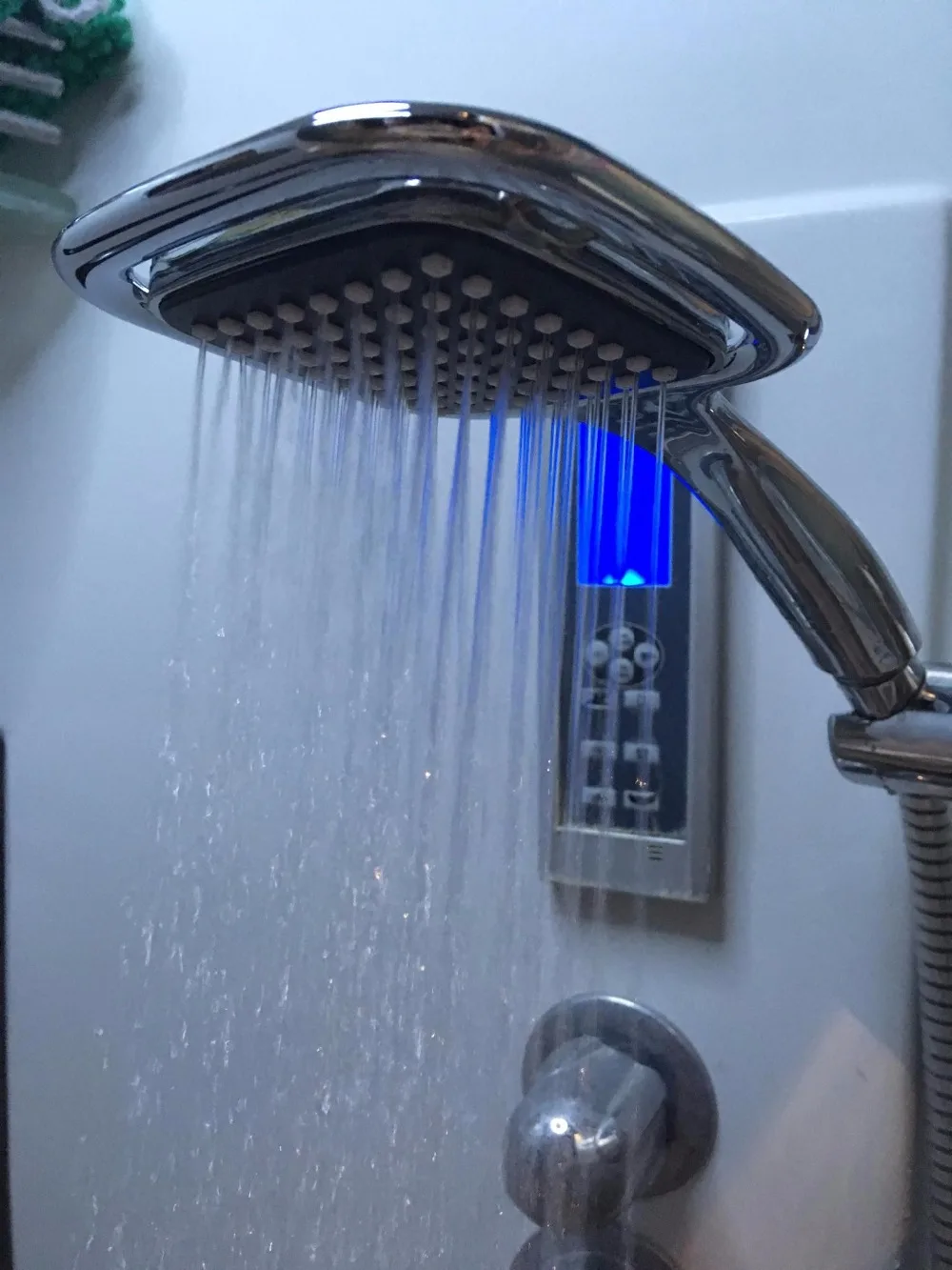 Ванная комната водосберегающая насадка для крана душа сырая дыра ABS пластик