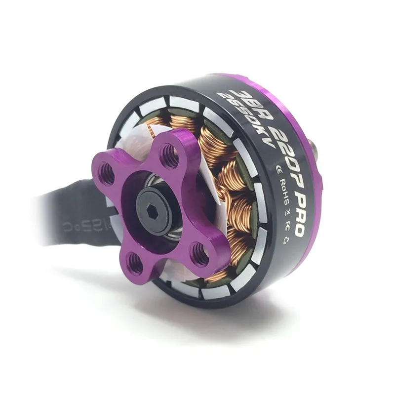 Бесщеточный двигатель 3bhobby 2207 Pro 1750KV 2150KV 2450KV 2650KV CW Racing для квадрокоптера FPV 200