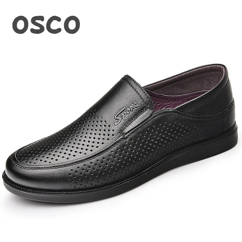 OSCO/Мужская обувь без шнуровки летняя официальная деловая повседневная Мужская
