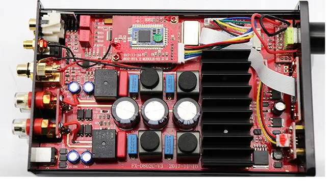 FX Audio D802C Pro Bluetooth 4 2 Поддержка APTX nfc usb/AUX/оптический/коаксиальный чистый цифровой