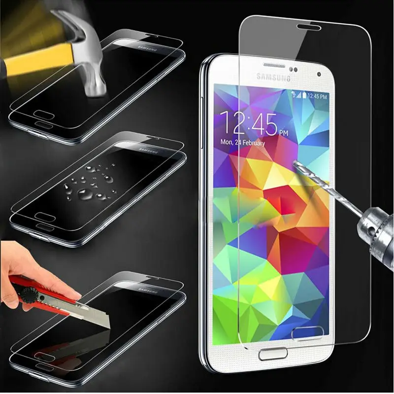 Закаленное стекло 0 3 мм для Samsung Galaxy A3 A5 A7 A310F A510F A710F J5 2015 J7 2016 S7 S5 S6 защитная пленка