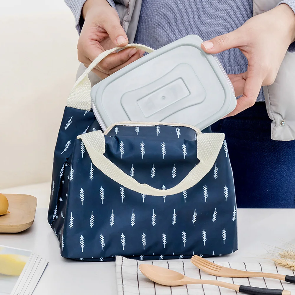 Утолщенные сумки для обеда женщин и девочек Bento Tote Детская Водонепроницаемая