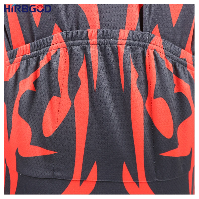 Велобрюки HIRBGOD HY483 с длинным рукавом трикотажный комплект одежды для езды на