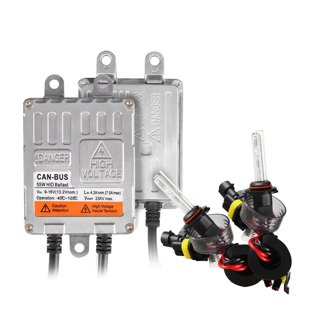 Ксеноновая H7 Canbus HID Kit D2S H1 H4 H11 H3 HB4 9005 9006 ксеноновая лампа для автомобильных фар AC 55W