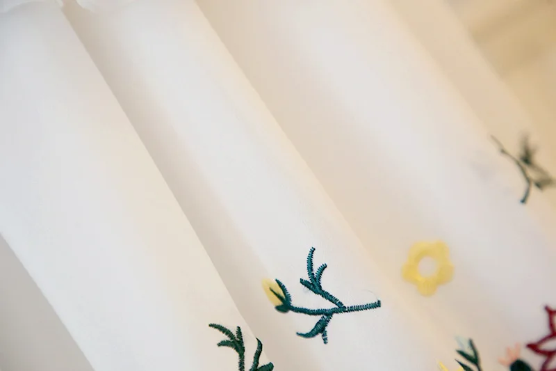 Женское белое длинное платье макси богемное шифоновое с вышивкой этническое