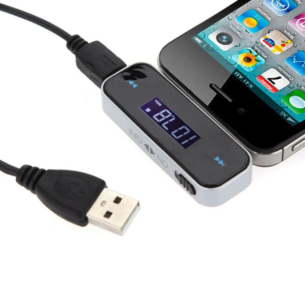 Универсальный мини беспроводной передатчик 3 5 мм в автомобиле музыкальный аудио