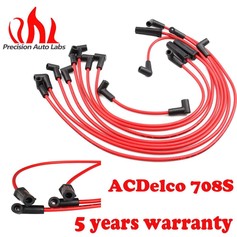 Precision Auto Labs кабель зажигания провод к свече загрузки набор Chevy Camaro 5.0L 5.7L|camaro| |