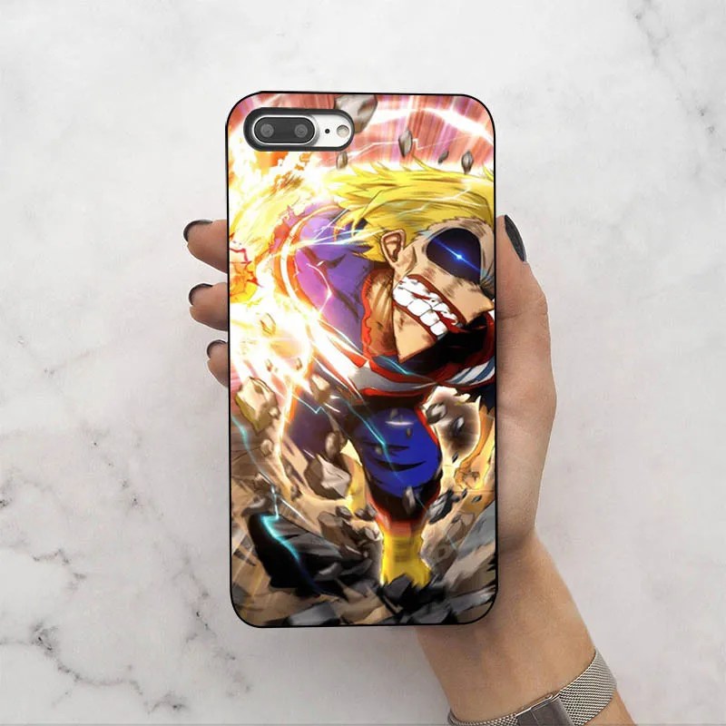 Мягкий чехол aiboduo моя геройская Академия для iphone X XSmax XS XR 8 8plus 7 7plus 6 6s 6plus 5