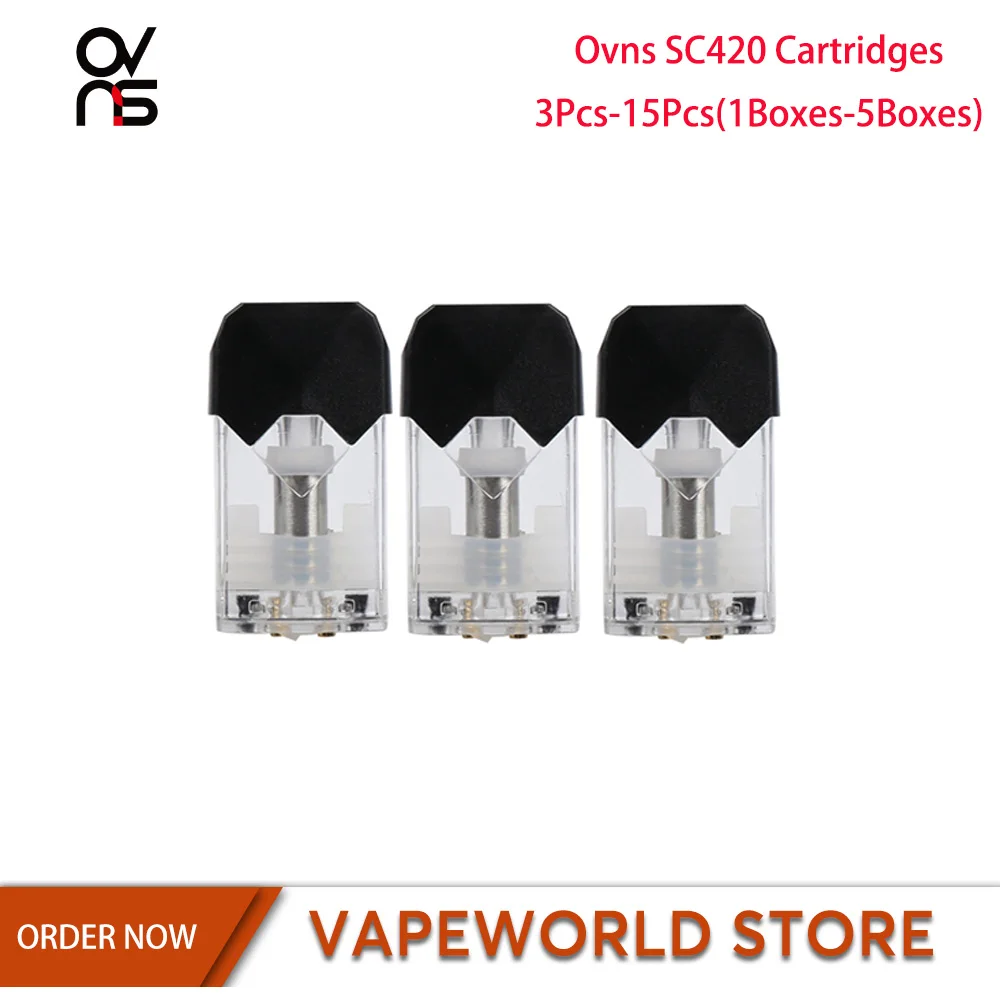 3 шт.-15 шт. оригинальные картриджи Ovns SC420 Pod Vape 1 0 мл аксессуары для электронных