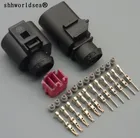Shhworldsea 1 компл. 6-контактный 1,5 мм водонепроницаемый Заглушка регулятор клапана для VW Audi connector 1j0973802 1J0973713