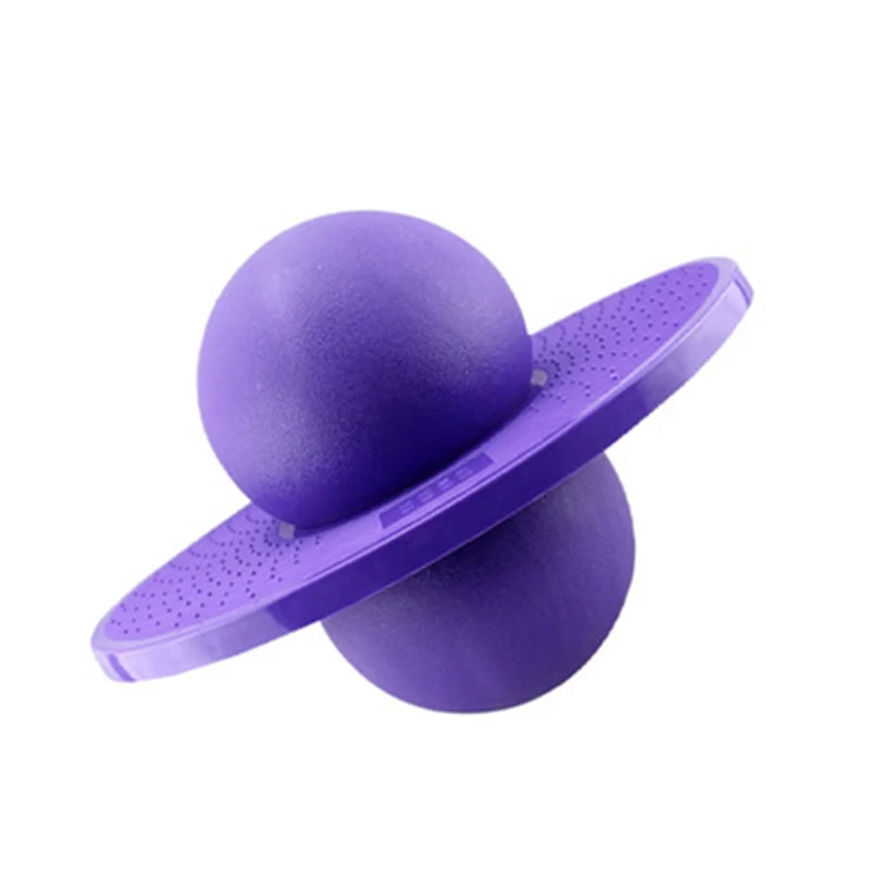 purple Hopper Pogo мяч баланс доска прыжок фитнес планета прыгающие игрушки продвижение скелетного развития YS-BUY - Цвет: purple